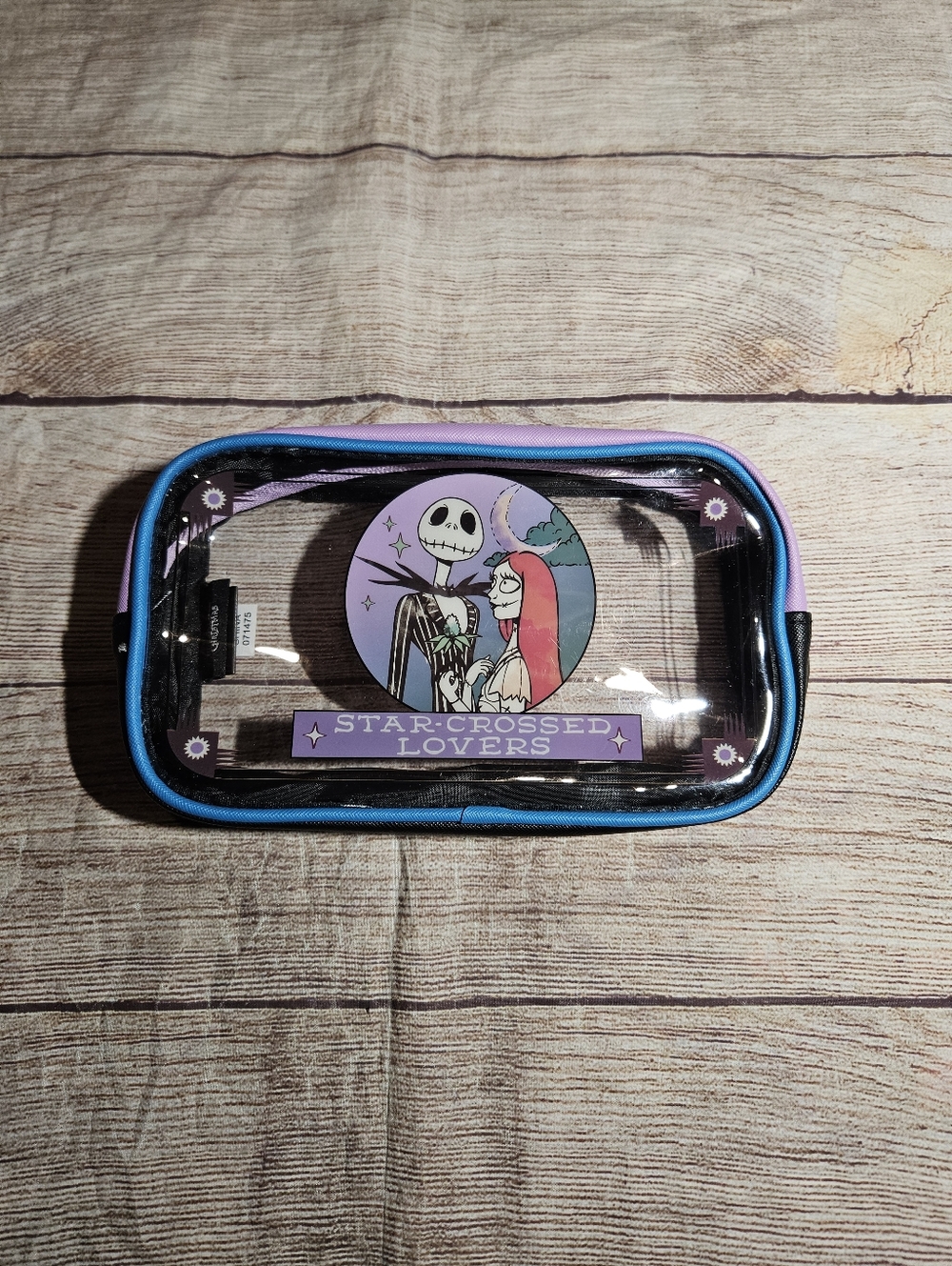 Disney The Nightmare Before Christmas Jack and Sally Cosmetic Bag